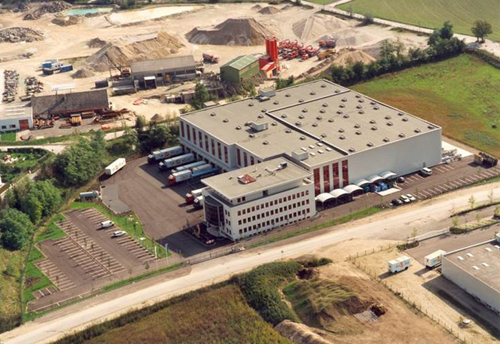 3e Gebäude erste Ausbaustufe, Vogelperspektive